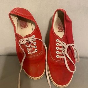 Used red vans